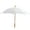 White, variant on Clearance!!!Handmade Lace Parasol Umbrella Wedding Bridal 30 Inch Adult Size with Wooden Umbrella handle