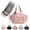 Pink, variant on Travoe Tote Bag, Everyday Bag Tote for women, Convertible Travel Carryall Bag