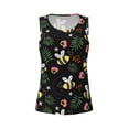 thumbnail image 2 of Rocae Bees for Women's Workout Tank Top Lightweight Sleeveless Fit Tops- Moisture-Wicking, BreathableX-Large, 2 of 9