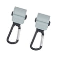 thumbnail image 4 of 2 Piezas Ganchos para Cochecitos Clips para Cochecitos Accesorios para Cochecitos Percha para Cochecitos Ganchos Organizadores para Cochecitos Cocheci Azul claro, 4 of 8