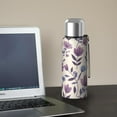 thumbnail image 5 of 20 Oz Pioneer Flower Coffee Tumbler Double Wall Insulated Stainless Steel Water Bottle | Metal Reusable Thermoses Flask with Cup Cap | Leak & Sweat Proof with Anti-Dust Lid, 5 of 7