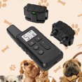 thumbnail image 4 of Supresor de ladridos para perros, resistente al agua, tapón de ladridos, suministros de entrenamiento para perros (2 perros, negro), 4 of 8