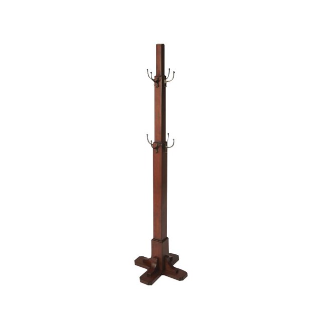 Butler Specialty Masterpiece Webster Coat Rack in Antique Cherry