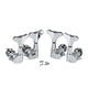 thumbnail image 1 of 4 pack（2 left+2 right）Full Sealed Machine Heads Tuners Tuning Pegs Keys with Y-Style Button for Electric Bass, 1 of 4