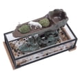 thumbnail image 4 of Desktop Waterfall Fountain Aquariums and Stones Ornament Home Office Decoration, 4 of 20