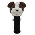 thumbnail image 2 of StitchHead Hand Stitched Yarn Animal Driver/Wood Head Cover (Jack Russell), 2 of 2
