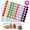 50 Pcs Multicolor Dot Stickers, variant on AGCAN 6 Pack Pocket Notebook, 3"x 5" 75 Sheets Spiral Notebooks, 6 Colors Small Notepad for Work, Office, Nurse, Travel
