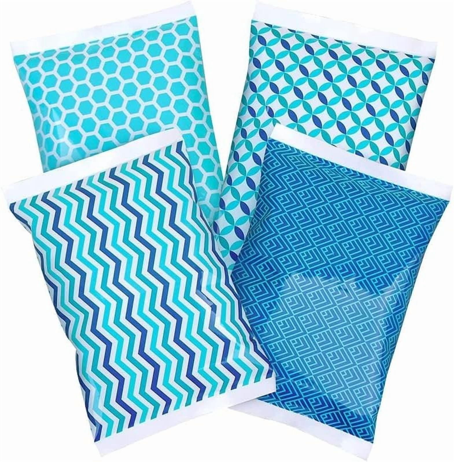 RibRave Ice Packs for Lunch Bags - Reusable Ice Packs for Cooler and Lunch Box - Long Lasting, Lightweight, Soft Gel Ice Packs for Camping, Beach Bags, Picnics, Injuries - Pack of 4