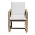 thumbnail image 2 of Pangea Home Harbor 35" Modern Acacia Wood Dining Chair in Natural Finish, 2 of 2