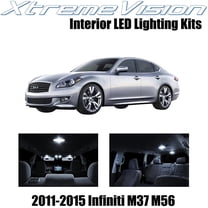 XtremeVision Interior LED for Infiniti M37 M56 2011-2015 10 pcs Pure White Interior LED Kit Installation Tool