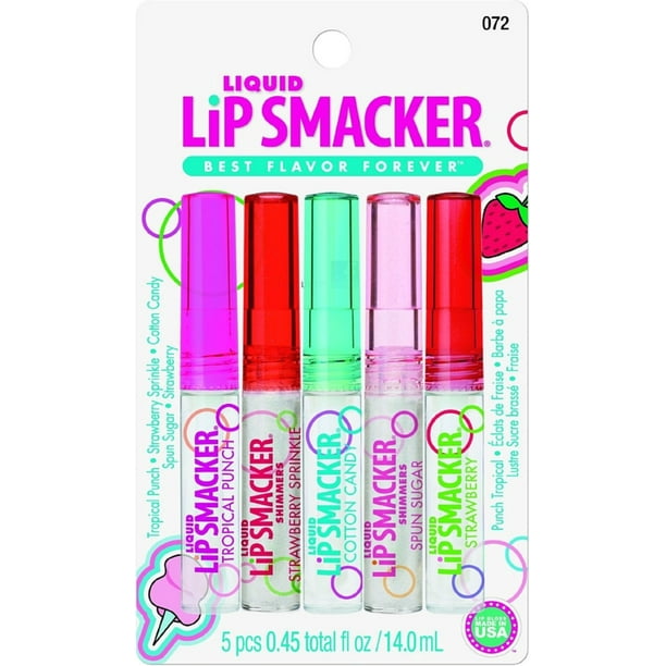 Lip Smacker Liquid Lip Gloss Friendship Pack, Assorted Flavors 5 ea