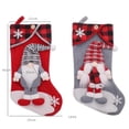 thumbnail image 3 of Calcetines navideños para decoración del hogar, bolsa de regalo de Papá Noel, saco de dulces, Año Nuevo, 2023, 3 of 4