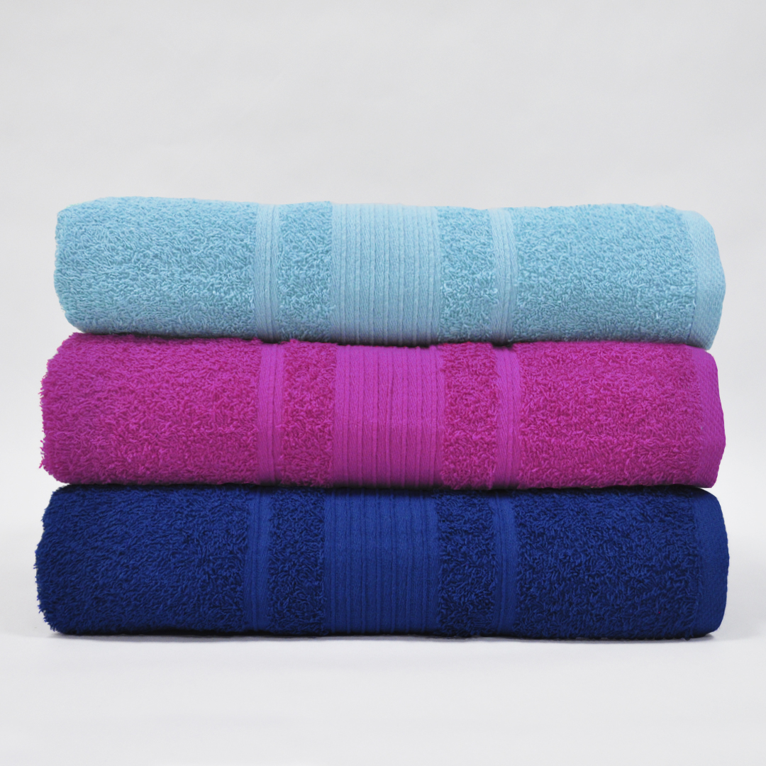 KSA Bendita Body Bath Towel Cotton Magenta 27" x 52"