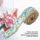 thumbnail image 3 of Rollo, Cinta De 100x2 Cm Ribbon Ribbon Sparkle Rinesto Ribbon Decoración De Rollo De Envoltura Pequeña, 3 of 7