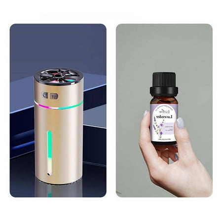 

Car Humidifier Ambient Light Aroma Diffuser Essential Oil Diffuser Household Large Capacity Humidifier 10ml