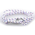 thumbnail image 4 of Pulseras de gancho ajustables Yashi Cadena de cuerda de supervivencia con dijes modelo 10892, 4 of 5