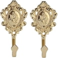 thumbnail image 1 of Ganchos de pared percheros ganchos de metal ganchos para baño cocina guardarropa, ganchos en estilo retro vintage Fokelyi LN-1119, 1 of 6