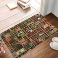 thumbnail image 1 of Cqxid Carpet Under $5 Library Doormat Bookcase Doormat Book Shelf Personalized Doormat Party Wedding, 1 of 9