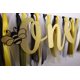 thumbnail image 5 of Miaul Honeybee Trona Banner Decoración Para Bebé - Primer Primer Cumpleaños Banner Accesorios Para Fotos Amarillo Blanco Negro Guirnalda Para Trona Suministros Para Fiestas Hechos A Mano, 5 of 5