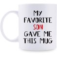 thumbnail image 1 of My Favorite Daughter Gave Me This Mug - Gag Xmas Present Idea for Mom & Dad from Daughter - Birthday Gift for Parents - 11oz Coffee Mug (Favorite Daughter), 1 of 2