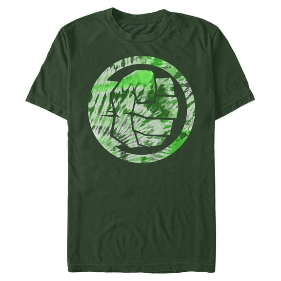 Mens Marvel Hulk Tie-Dye T Shirt