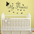 thumbnail image 2 of 100Fens My Princess Removable Art Vinyl Mural Home Room Decor Wall Stickers, 2 of 3