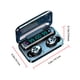 thumbnail image 2 of Mini Auriculares Bluetooth 5.0 Pantalla digital inalámbrica Auriculares intrauditivos táctiles LED Auriculares estéreo con caja de carga Inevent EL5420-00B, 2 of 7