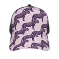 thumbnail image 2 of Picia Leopard Print Pattern Trucker Hat,Baseball Cap,Sun Protection Cap,Stylish Headwear,Leisure Cap,Outdoor Sports Cap, 2 of 7
