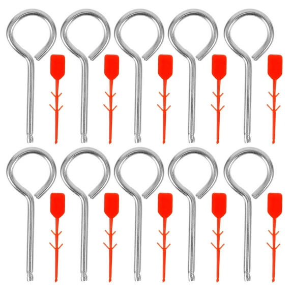 Beaupretty 10pcs Fire Extinguisher Pin Ties Bulk Prevent Accidental Triggering for Vehicle Safety