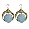 thumbnail image 2 of Fiudx Pendientes Bohemios, Joyería de Metal de Estilo Étnico, Accesorio de Moda para Uso Diario, Perfectos para Fiestas, Salidas Informales a La Playa, Un Complemento Moderno para Mujer., 2 of 2