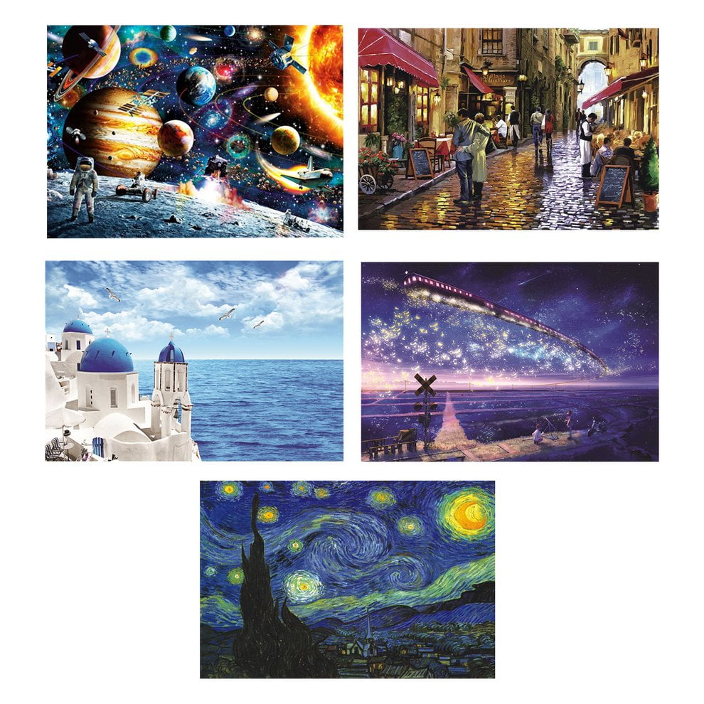 1000 Pieces Set Adult Art Jigsaw Puzzle Jigsaw Puzzles Leisure Puzzles