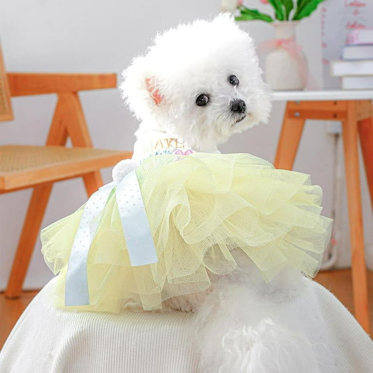 pet dog lace dress Layered Lace Princess Dog Dress Dog Clothes