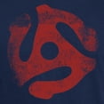 thumbnail image 3 of CafePress - Distressed 45 Rpm Insert Dark T Shirt - Men's Classic Graphic Cotton T-Shirt, 3 of 4