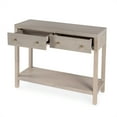 thumbnail image 3 of Butler Specialty Company Nora 2 Drawer Wood Console Table - Taupe, 3 of 7