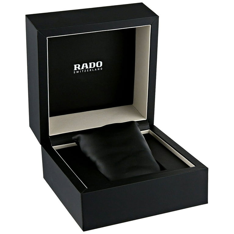 Rado Integral Jubile Steel and Black Ceramic Mens Watch Date Quartz R20861152 Walmart