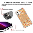 thumbnail image 3 of Retro Groovy Swirl Case Compatible with iPhone 11,Unique Art Design TPU Bumper Cover Case, 3 of 6