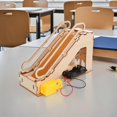 thumbnail image 3 of Tech Education Toy Wooden Elevator Puzzle Science Experiment Kit for Kids, 3 of 5