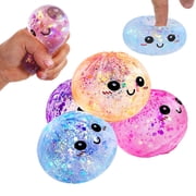 2pcs Dumpling Squishy, Mega Rainbow Dumplings, Soft Squeeze Decompression Dough(random color)