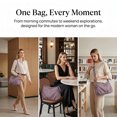 thumbnail image 7 of KXF Multi-layer Nylon Shoulder Bag for Women Large Capacity Crossbody Bag Lightweight Travel Satchel, 7 of 7