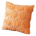 thumbnail image 3 of Fundas Almohada Calabaza Funda Felpa Suave Halloween (caqui), 3 of 4