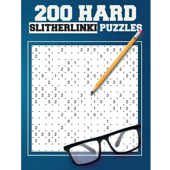 200 Hard Slitherlink Puzzles: Japanese Puzzles