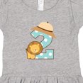 thumbnail image 4 of Inktastic Safari 2nd Birthday Lion Jungle Girls Toddler Dress, 4 of 5