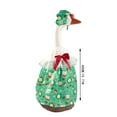 thumbnail image 4 of Honeeladyy Christmas Porch Goose Outfit Dresses Clothes Waterproof Fade-Resistant Porch Goose for Yard Lawn Outdoor Garden Patio Statue Xmas Santa Holiday Decor, 4 of 9