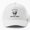 White, variant on Fuelled by Coffee and Dad Jokes Baseball Cap, Father Caffeine Wordplay Design, Classic Hat