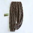 thumbnail image 6 of JJHGVB Flannel Pajama Pants Women Pajama Pants Women Plus Size Comfy Pajama Pants Baggy Womens Pants Comfy Pants with Pockets Flannel Pants Coffee XL, 6 of 7