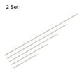 thumbnail image 3 of Uxcell 10PCS Upholstery Needle Large Eye Extra Long 4/6/8/10/12in Sewing Needles Straight Hand Needles, 3 of 5