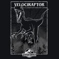 thumbnail image 2 of Mens Jurassic World Velociraptor Tarot T Shirt, 2 of 4