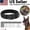 Black, variant on 2" Wide Tactical Heavy Duty Nylon Large Dog Collar K9 Military With Metal Buckle