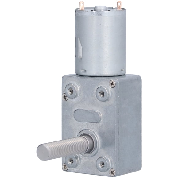 JGY370 Turbine Threaded Shaft Motor M8 Screw Low Speed SelfLocking Motor Shaft Length 33mm DC24V(6RPM )