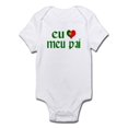thumbnail image 1 of CafePress - I Love My Dad (Portuguese) Infant Bodysuit - Baby Light Bodysuit, 1 of 1